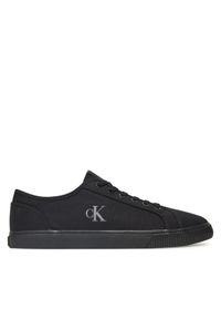 Calvin Klein Jeans Tenisówki Ess Vulc Low Mg Canvas YM0YM01209 Czarny. Kolor: czarny. Materiał: materiał