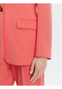 BOSS Marynarka 50490053 Różowy Regular Fit. Kolor: różowy. Materiał: syntetyk #5