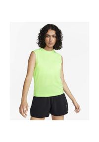 Podkoszulek Nike Wmns Acg Dri-fit Adv Tanktop, Kobiety. Kolor: zielony. Materiał: poliester, materiał. Technologia: Dri-Fit (Nike). Sport: fitness