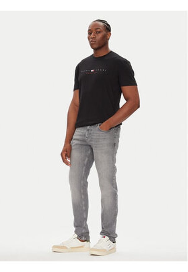Tommy Jeans Jeansy Austin DM0DM21231 Szary Slim Fit. Kolor: szary