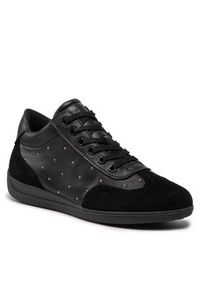 Geox Sneakersy D Myria D D2668D 08522 C9999 Czarny. Kolor: czarny. Materiał: skóra #5