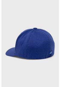 Kangol czapka z aplikacją. Kolor: niebieski. Wzór: aplikacja #2