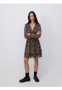 Reserved - Sukienka mini - wielobarwny. Materiał: tkanina. Długość: mini #1