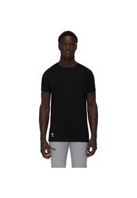 Koszulka bawełniana męska Mammut Massone T-Shirt Hold. Kolor: wielokolorowy, czarny, szary. Materiał: bawełna