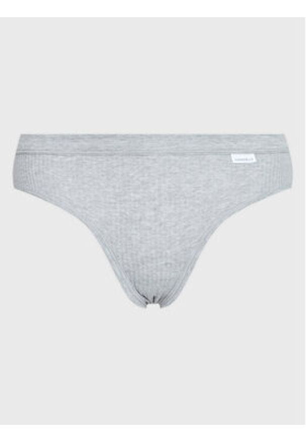 Chantelle Figi brazylijskie Comfort C15P40 Szary. Kolor: szary. Materiał: bawełna