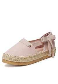 DeeZee Espadryle ZYLS093 Różowy. Kolor: różowy. Materiał: materiał
