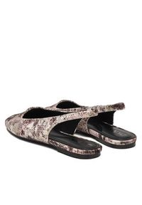 DKNY Baleriny Darrow Logo K1665915 Beżowy. Kolor: beżowy. Materiał: skóra #2