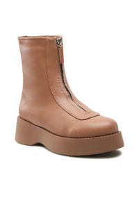Jenny Fairy Botki HZ030201-01 Brązowy. Kolor: brązowy. Materiał: skóra #1