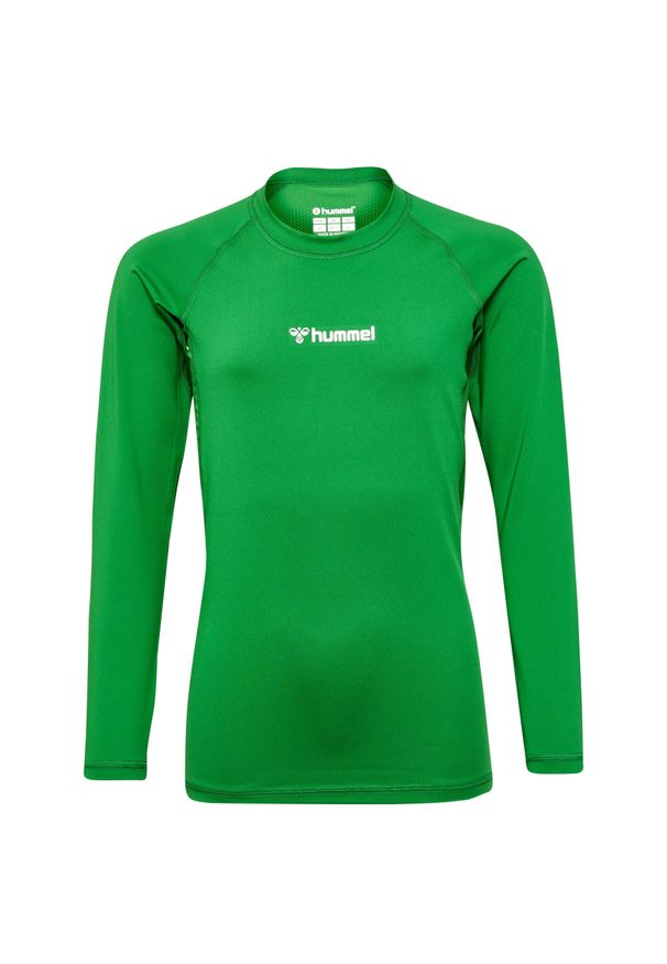 Dziecięcy dżersej z długim rękawem Hummel BL Performance. Kolor: zielony. Materiał: jersey. Długość rękawa: długi rękaw. Długość: długie. Sport: piłka ręczna