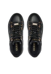 Guess Sneakersy Dattice FLFDAT FAL12 Czarny. Kolor: czarny. Materiał: skóra #4