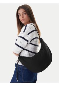 Calvin Klein Torebka Nylon Cord Small Hobo Bag LV04F3382G Czarny. Kolor: czarny #1