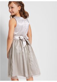 Sukienka na uroczyste okazje bonprix srebrny kolor. Kolor: srebrny #2