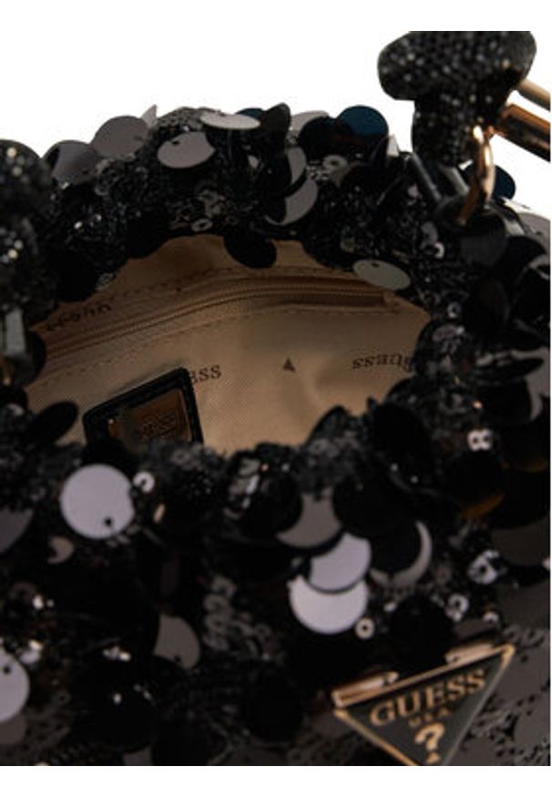 Guess Torebka HWEG95 38750 Czarny. Kolor: czarny