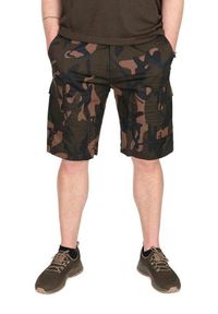 FOX - Spodenki Szorty Wędkarskie Męskie Fox Lw Camo Combat Shorts. Kolor: wielokolorowy