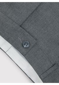 Pako Lorente - PAKO LORENTE – Szare gładkie spodnie garniturowe. Kolor: szary. Materiał: poliester, wiskoza, elastan. Wzór: gładki #2