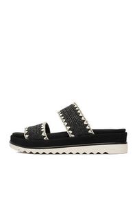 Remonte Klapki CEO-D3P52-03 Czarny. Kolor: czarny. Materiał: materiał #5