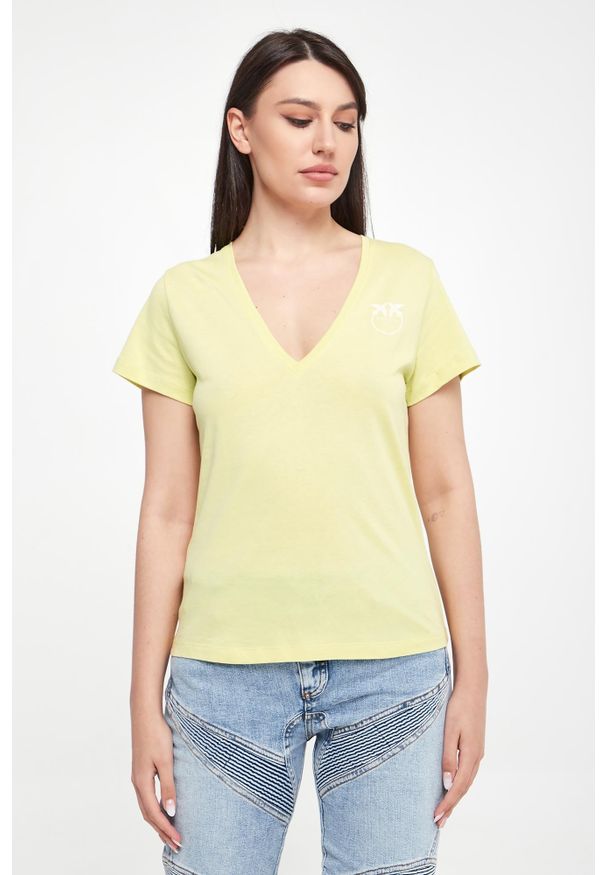 Pinko - T-shirt damski Turbato PINKO