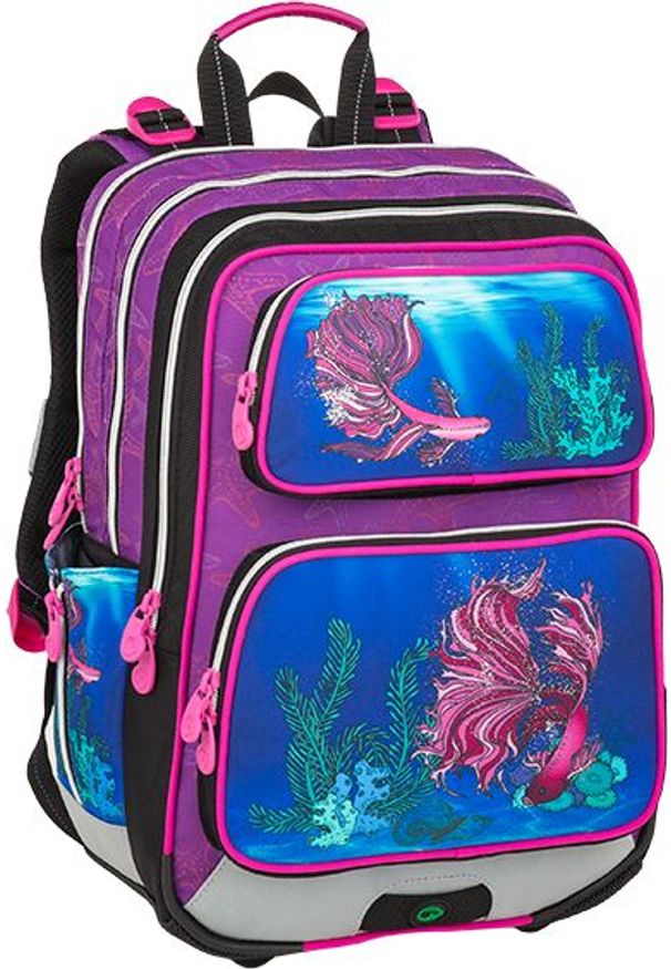 Fioletowy plecak Bagmaster