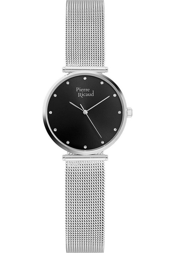 Zegarek Pierre Ricaud Zegarek damski Pierre Ricaud P22036.5144Q CYRKONIE srebrny. Kolor: srebrny
