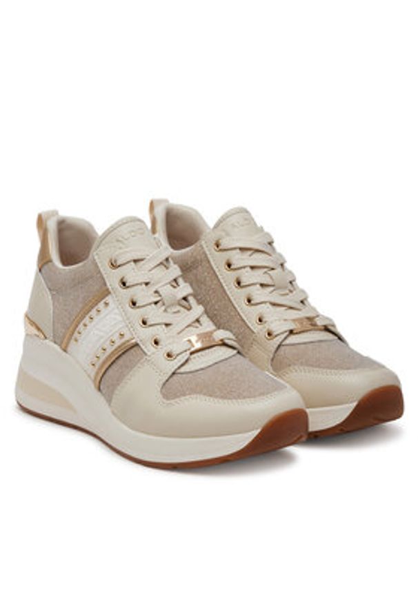 Aldo Sneakersy Rongan 13672208 Beżowy. Kolor: beżowy. Materiał: skóra