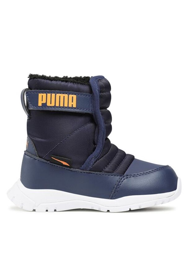 Puma Śniegowce Nieve Boot WTR AC Inf 380746 06 Granatowy. Kolor: niebieski. Materiał: materiał