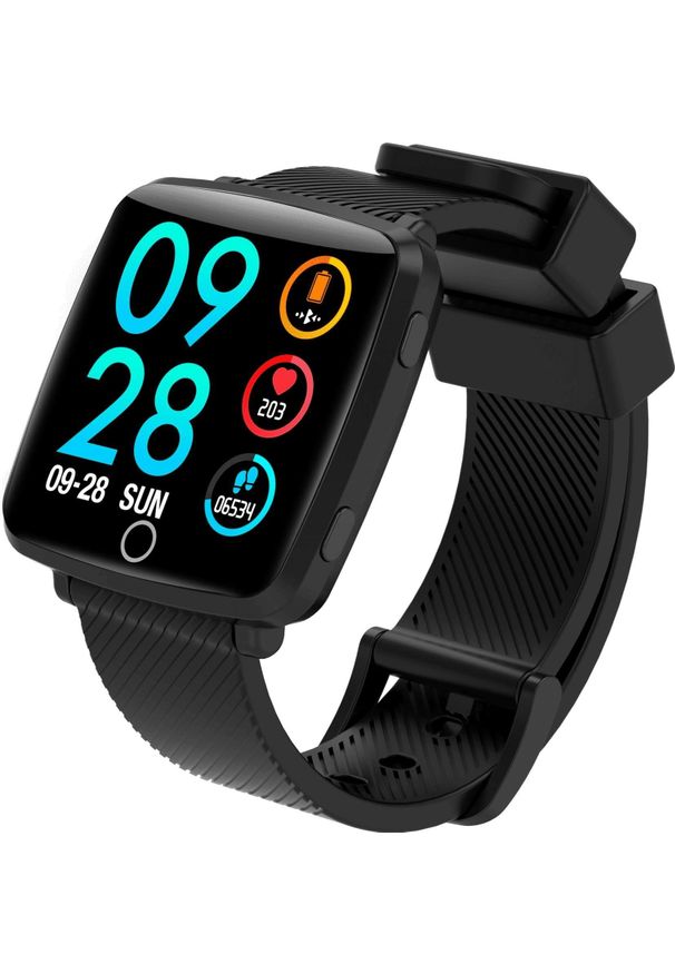 LENOVO - Smartwatch Lenovo Carme Czarny. Rodzaj zegarka: smartwatch. Kolor: czarny