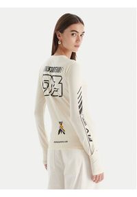 Patrizia Pepe Bluzka 2M4517/J357-J4Q2 Écru Regular Fit. Materiał: syntetyk #5