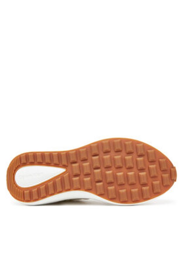 Calvin Klein Jeans Sneakersy Athleisure Runner Laceup Mix Wn YW0YW01774 Biały. Kolor: biały. Materiał: zamsz, skóra