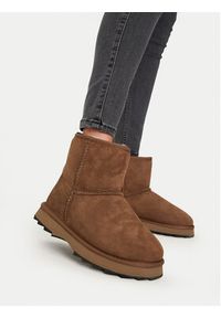 EMU Australia Śniegowce Sharky Mini W12434 Brązowy. Kolor: brązowy. Materiał: skóra #7