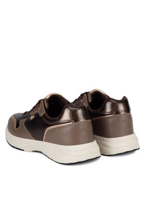 MEXX Sneakersy MI001009143W Brązowy. Kolor: brązowy. Materiał: skóra