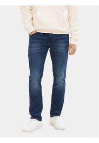 Tom Tailor Denim Jeansy 1008286 Granatowy Slim Fit. Kolor: niebieski