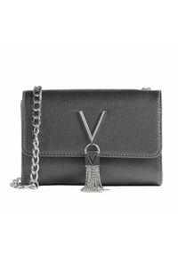 Valentino by Mario Valentino - VALENTINO Mała szara kopertówka Divina Pochette. Kolor: szary