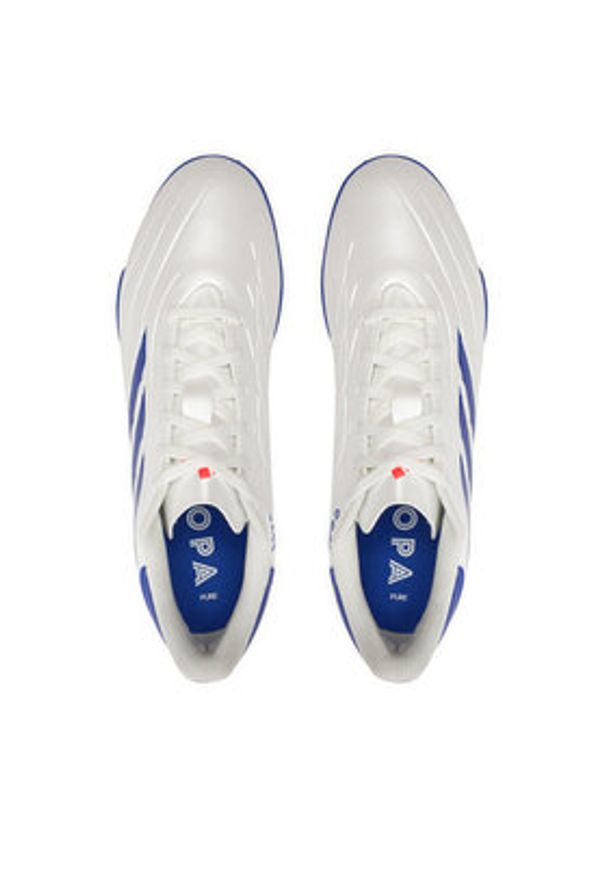 Adidas - adidas Buty do piłki nożnej Copa Pure 2 Club In IG8689 Biały. Kolor: biały. Materiał: skóra