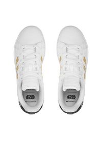 Adidas - adidas Sneakersy Star Wars Grand Court 2.0 IH8034 Biały. Kolor: biały. Materiał: skóra. Wzór: motyw z bajki #8