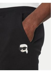 Karl Lagerfeld - KARL LAGERFELD Szorty sportowe 705014 552900 Czarny Regular Fit. Kolor: czarny. Materiał: bawełna. Styl: sportowy #5