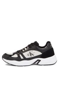 Calvin Klein Jeans Sneakersy Retro Tennis Laceup Coui YM0YM00793 Czarny. Kolor: czarny