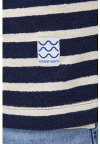 Sisley sweter bawełniany męski lekki. Okazja: na co dzień. Materiał: bawełna. Długość rękawa: długi rękaw. Długość: długie. Styl: casual #5