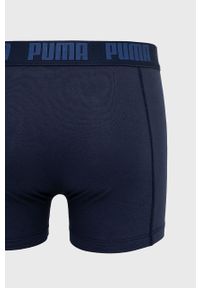 Puma bokserki (2-pack) 907838 kolor niebieski. Kolor: niebieski #4