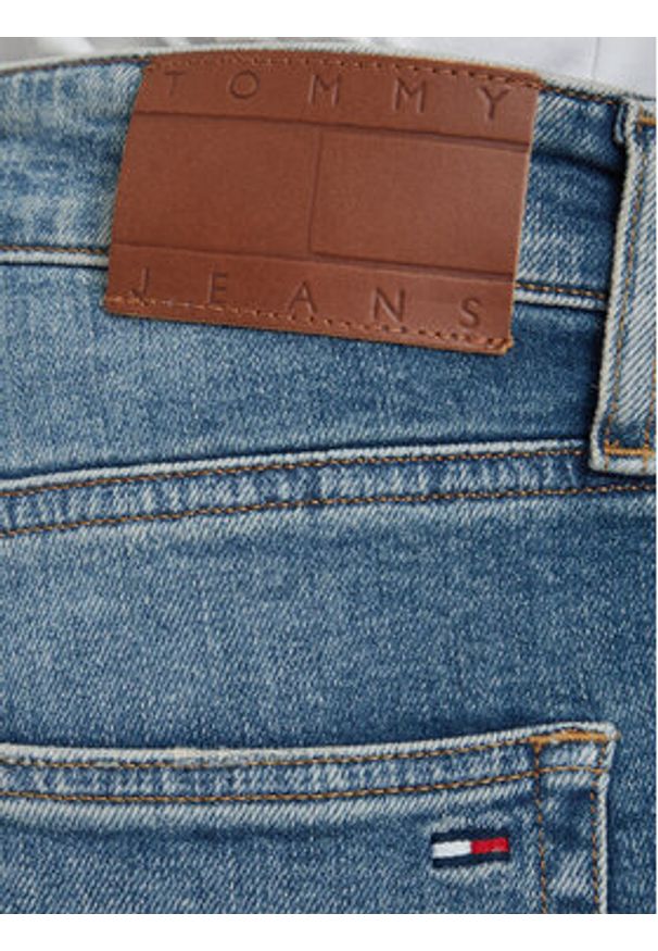 Tommy Jeans Jeansy Scanton DM0DM22966 Niebieski Slim Fit. Kolor: niebieski