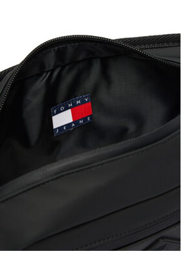 Tommy Jeans Nerka Tjm Daily Elevated Bumbag AM0AM14215 Czarny. Kolor: czarny. Materiał: skóra