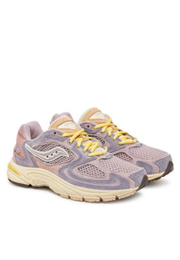Saucony Sneakersy Grid Jazz 9 S60892 2 Fioletowy. Kolor: fioletowy. Materiał: zamsz, skóra