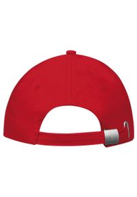 SOL'S - Czapka Z Daszkiem Buffalo 6 Panel. Kolor: biały, czerwony, wielokolorowy