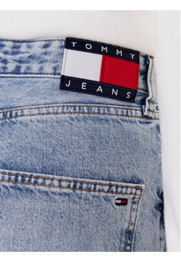 Tommy Jeans Jeansy Layla DW0DW20498 Niebieski Straight Fit. Kolor: niebieski