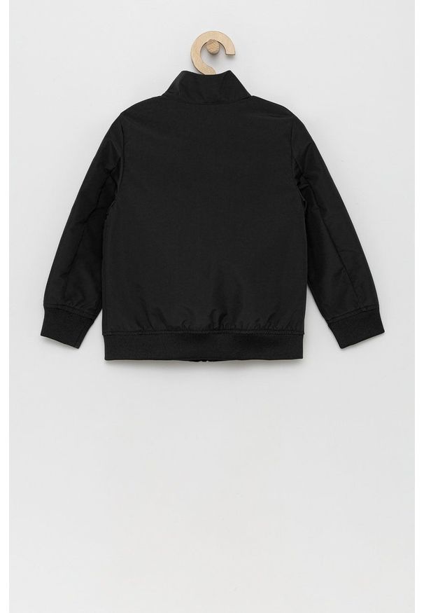 Guess Kurtka dziecięca kolor czarny. Okazja: na co dzień. Kolor: czarny. Styl: casual