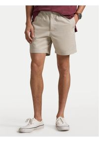 Polo Ralph Lauren Szorty materiałowe 710644995002 Beżowy Classic Fit. Kolor: beżowy. Materiał: bawełna