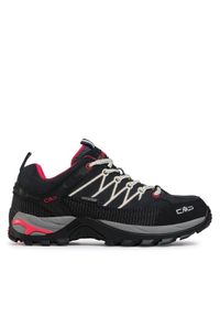 CMP Trekkingi Rigel Low Wmn Trekking Shoes Wp 3Q13246 Czarny. Kolor: czarny. Materiał: zamsz, skóra