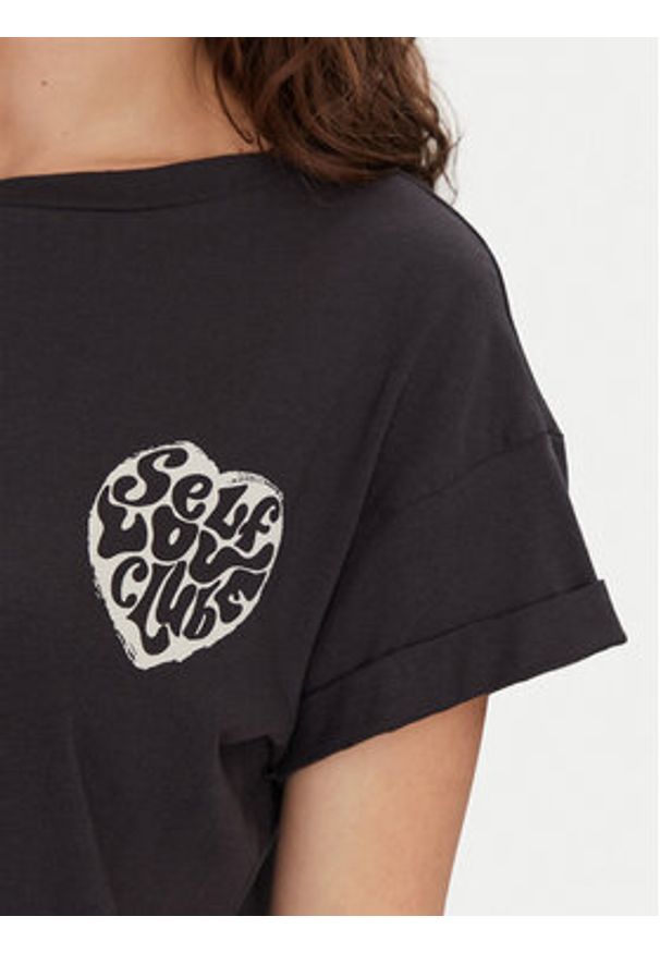 Noisy may - Noisy May T-Shirt Gaby 27032954 Czarny Regular Fit. Kolor: czarny. Materiał: bawełna