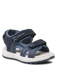 Geox Sandały J Sandal Alben Boy J35AVA01522C0700 S Granatowy. Kolor: niebieski #2