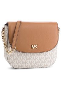 MICHAEL Michael Kors Torebka Crossbodies 32S8GF5C0B Beżowy. Kolor: beżowy. Materiał: skórzane #1