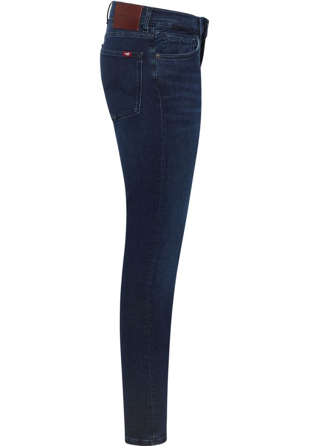 Męskie Spodnie Jeansowe Mustang Style Atlanta Super Skinny Denim Blue 1016305 5000 903